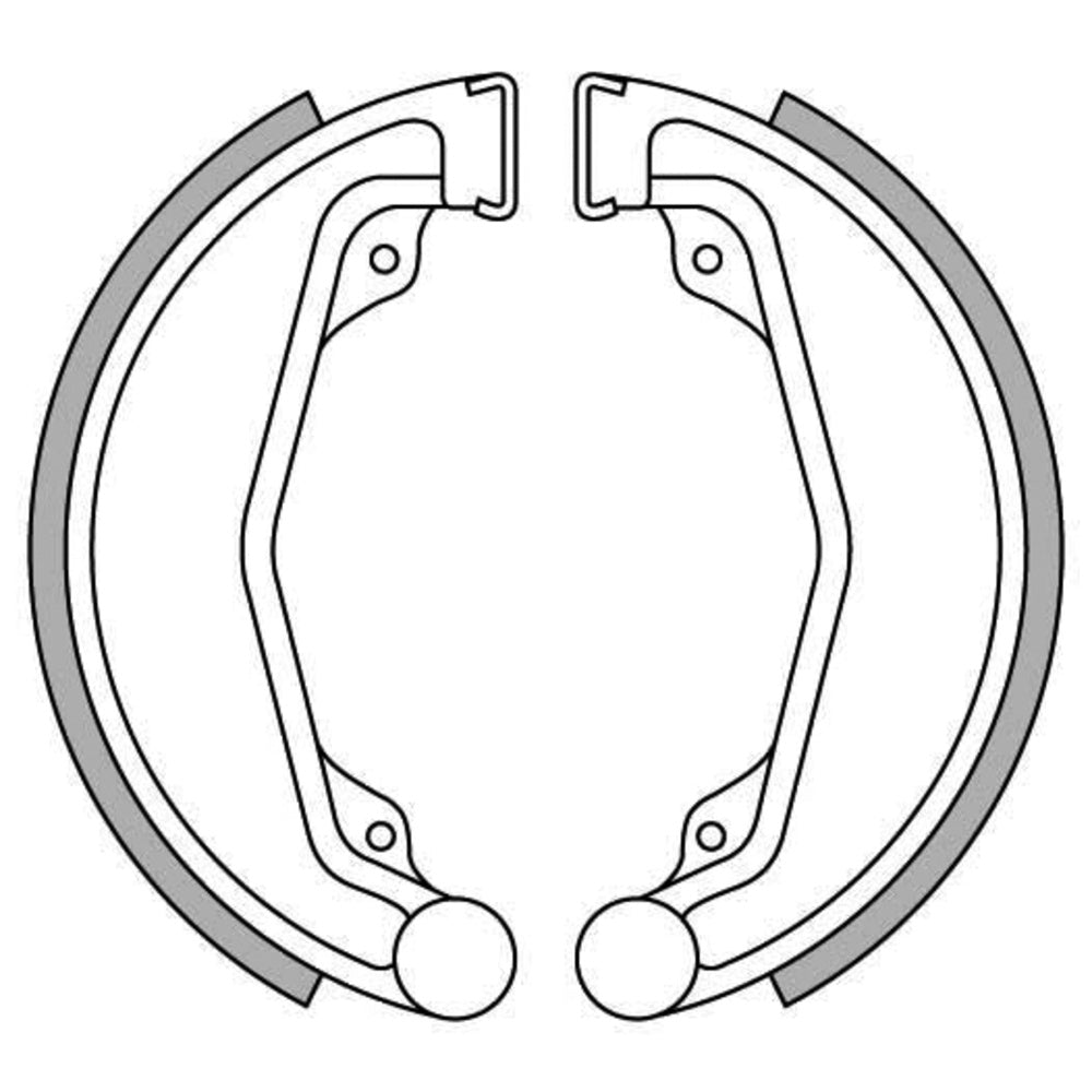 New NEWFREN Rear Brake shoe For HONDA CR250, XL250 1-GF1175