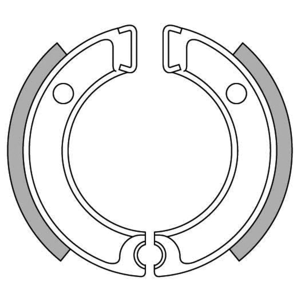 New NEWFREN Brake Shoe For YAMAHA SH50 RAZZ, SA50 PASSOLA, PW50, QT50 1-GF1193