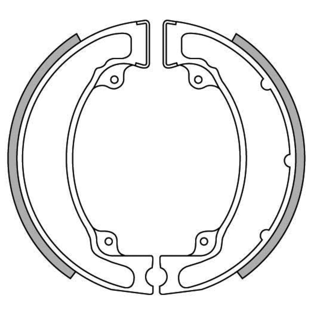New NEWFREN Rear Brake shoe For HONDA CR450R, CR250, CR250R 1-GF1213