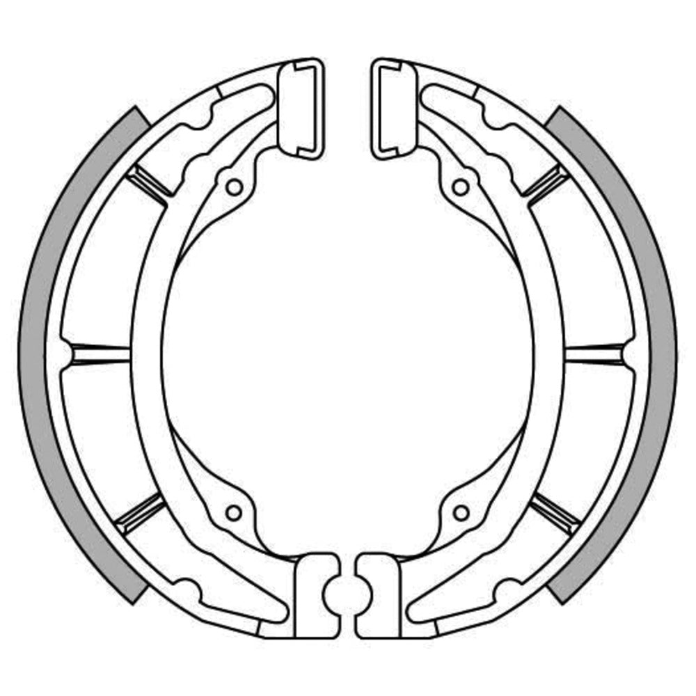 New NEWFREN Rear Brake shoe For SUZUKI RM100, RM125 1-GF1216