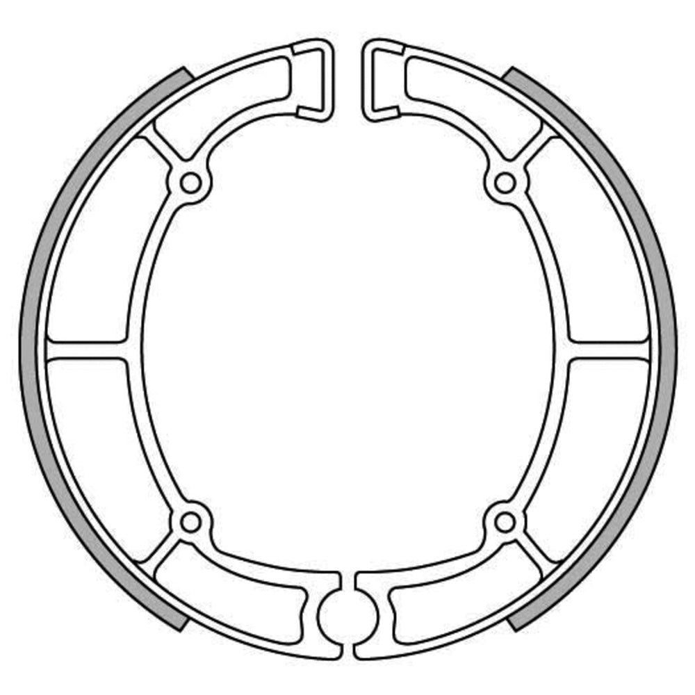 New NEWFREN Rear Brake shoe For KAWASAKI 1-GF1240