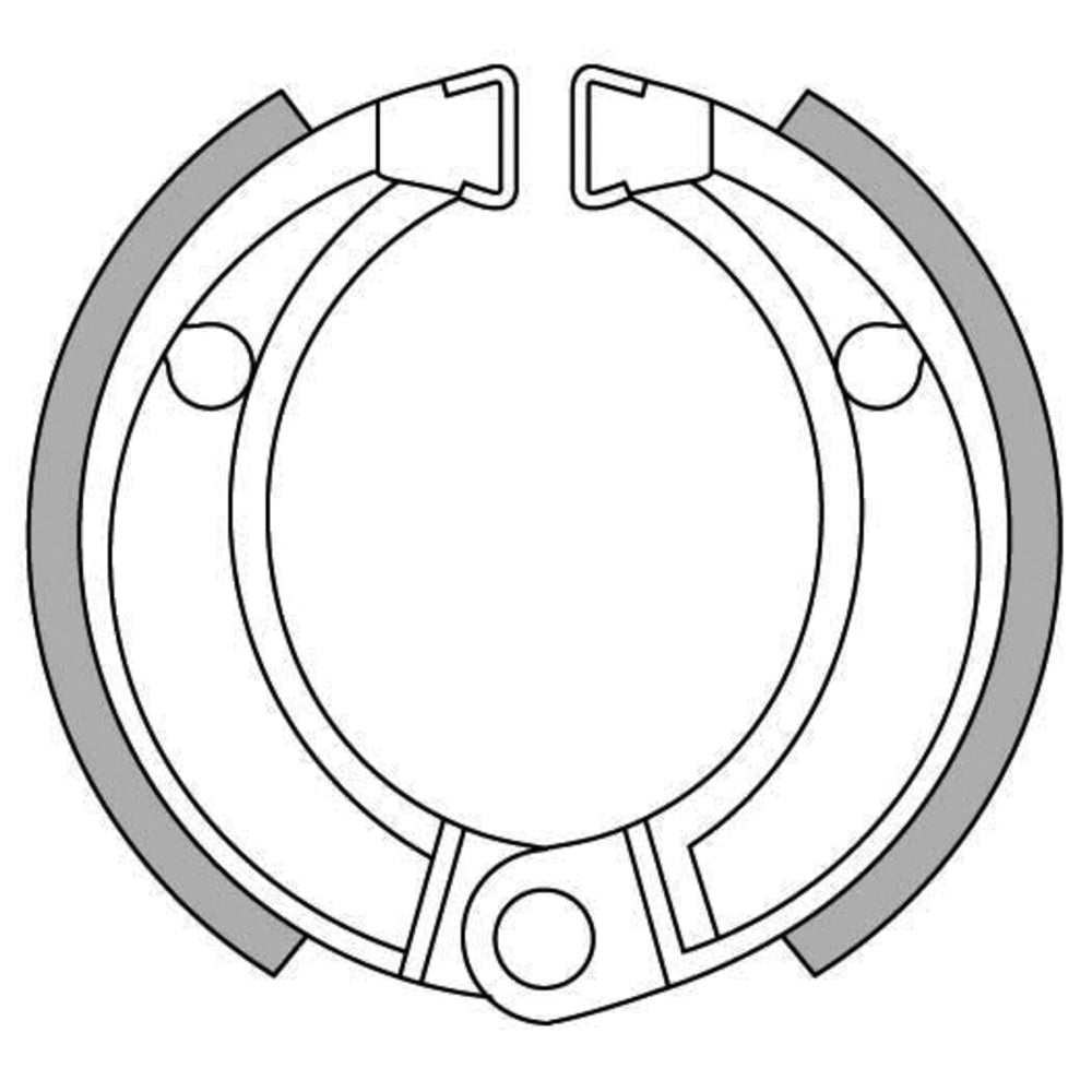 New NEWFREN Brake Shoe For KAWASAKI KFX90, KFX50 1-GF1253