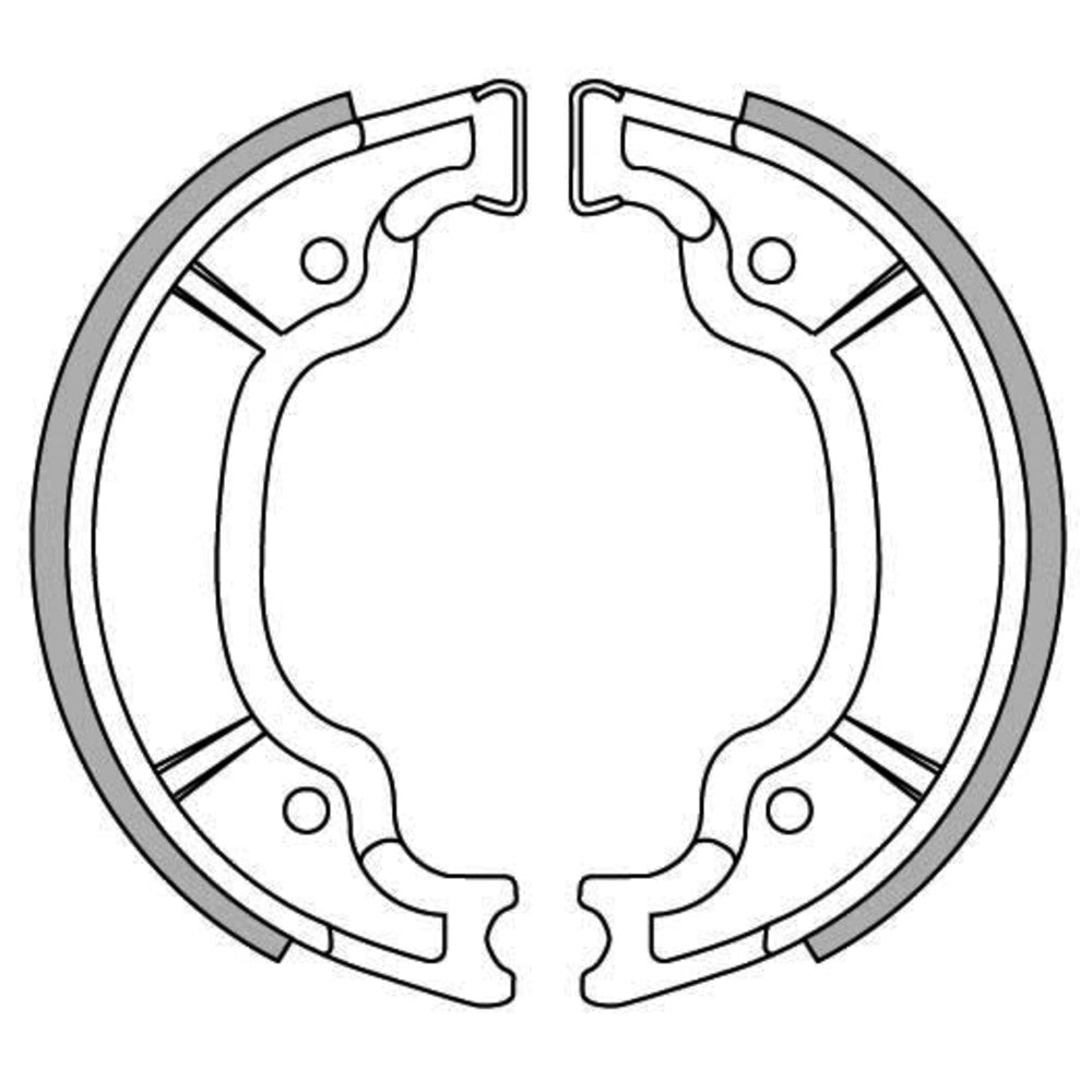 New NEWFREN Brake Shoe For YAMAHA TW200, DT175 1-GF1303
