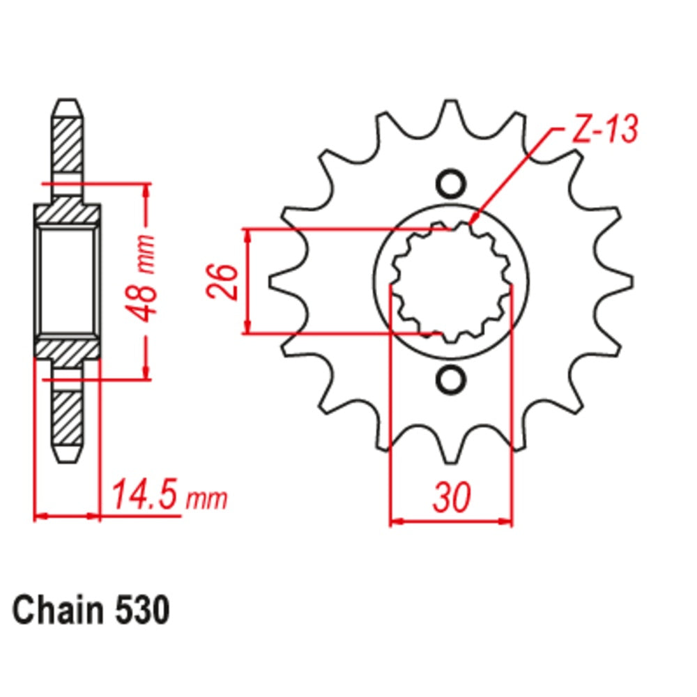 New SUPERSPROX Front Sprocket Stealth High Performance For HONDA 10S-438-17