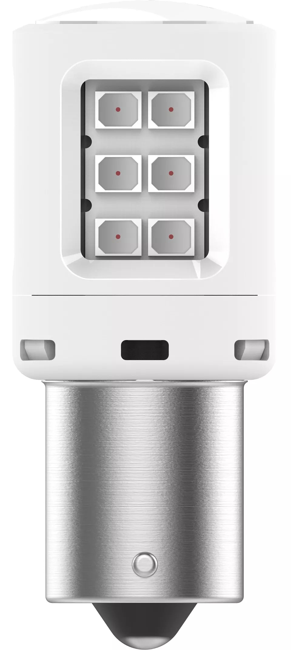 New Philips Globe P21 Led Red 12V (11498Ulrx2)