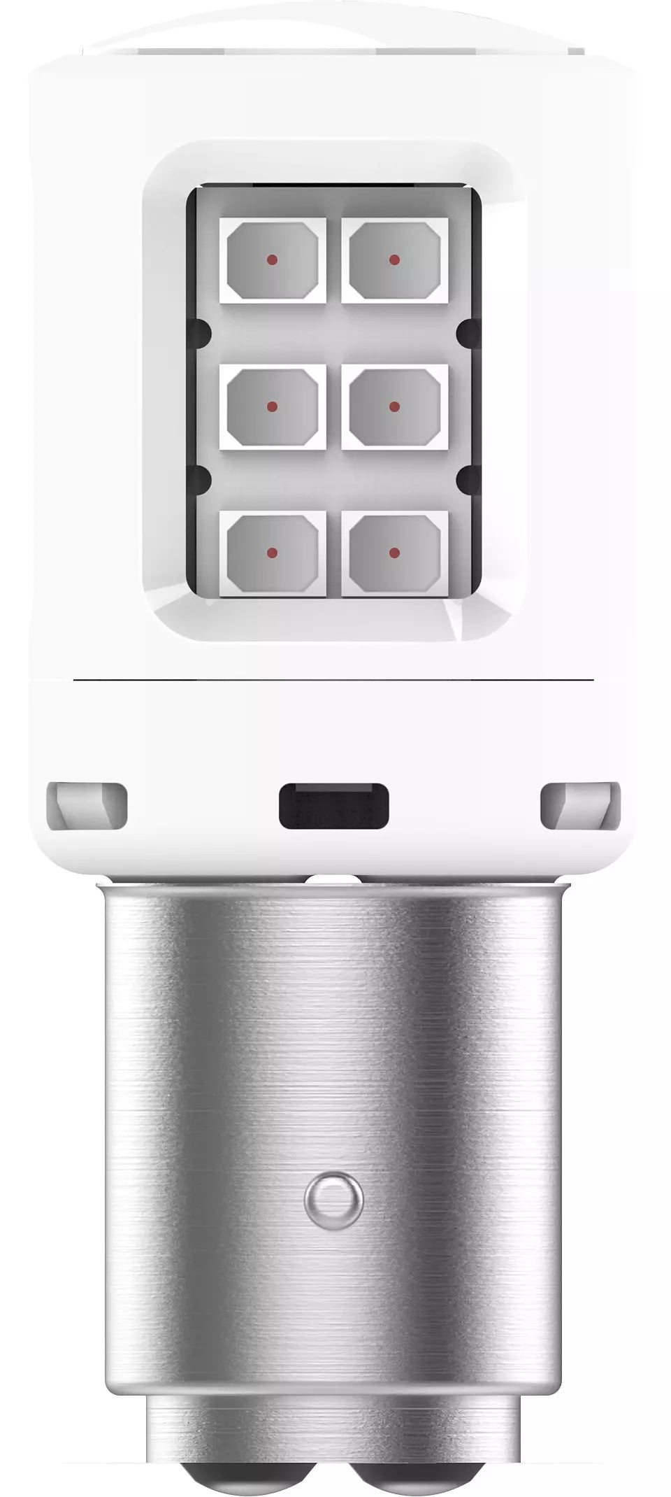 New Philips Globe P21/5 Led Red 12V (11499Ulrx2)