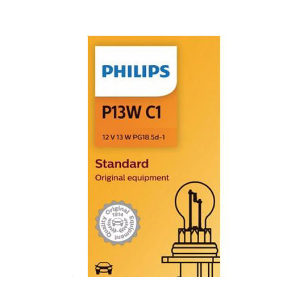 New Philips Globe P13W 12V 13W 1Pack (12277C1)