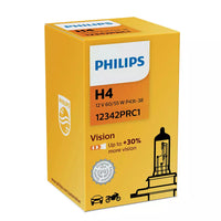 New Philips Globe H4 12V 60/55W P43T-38 Single Box Premium Vision (12342Prc1)