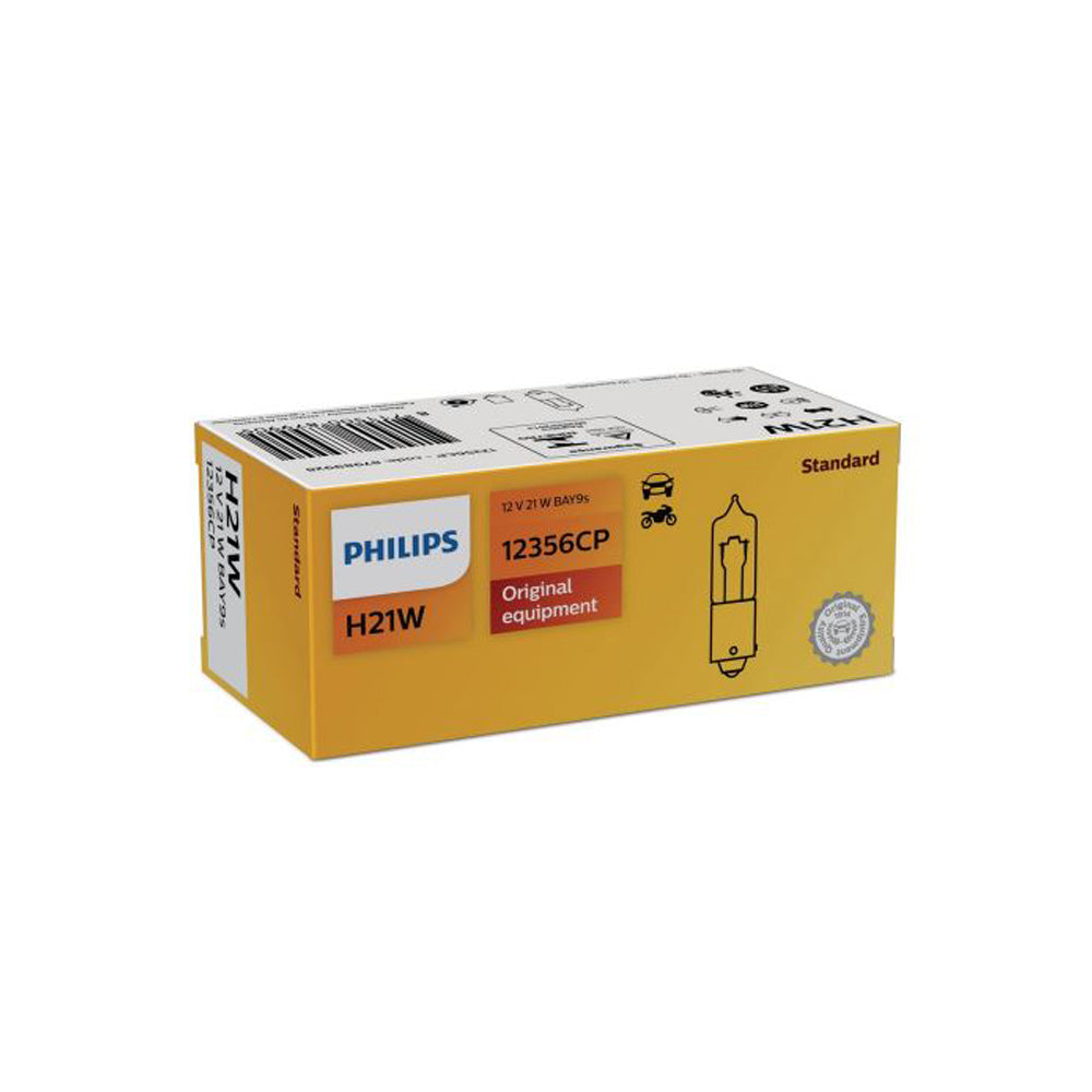 New Philips Globe H21W Bay9S 12V 10Pack (12356Cp)
