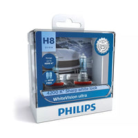 New Philips Globe H8 W5W 35W Twin Pack White Vision Ultra (12360Wvusm)