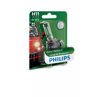 Philips Globe H11 12V 55W Single Blister Pack Longlife Eco Vision (12362Llecob1)