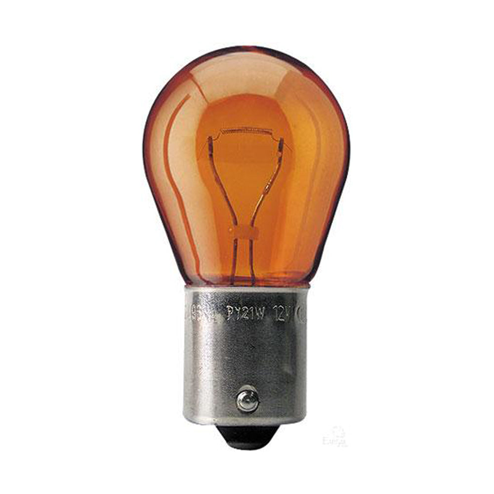 New Philips Globe Py21W 12V Twin Blister Pack (12496B2)