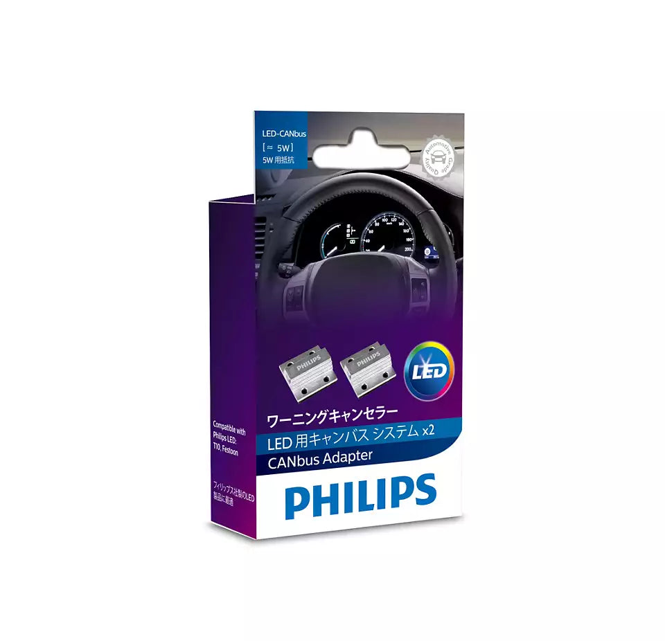 New Philips Globe Cea Canbus 12V 5W (12956X2)