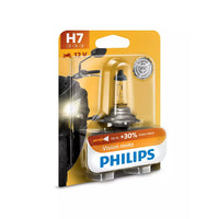 New Philips Globe Motorcycle H7 12V 55W Single Blister Pack Premium Vision