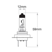New Philips Globe H7 12V 55W Px26D Single Blister Pack Power Vision (12972Pwvb1)