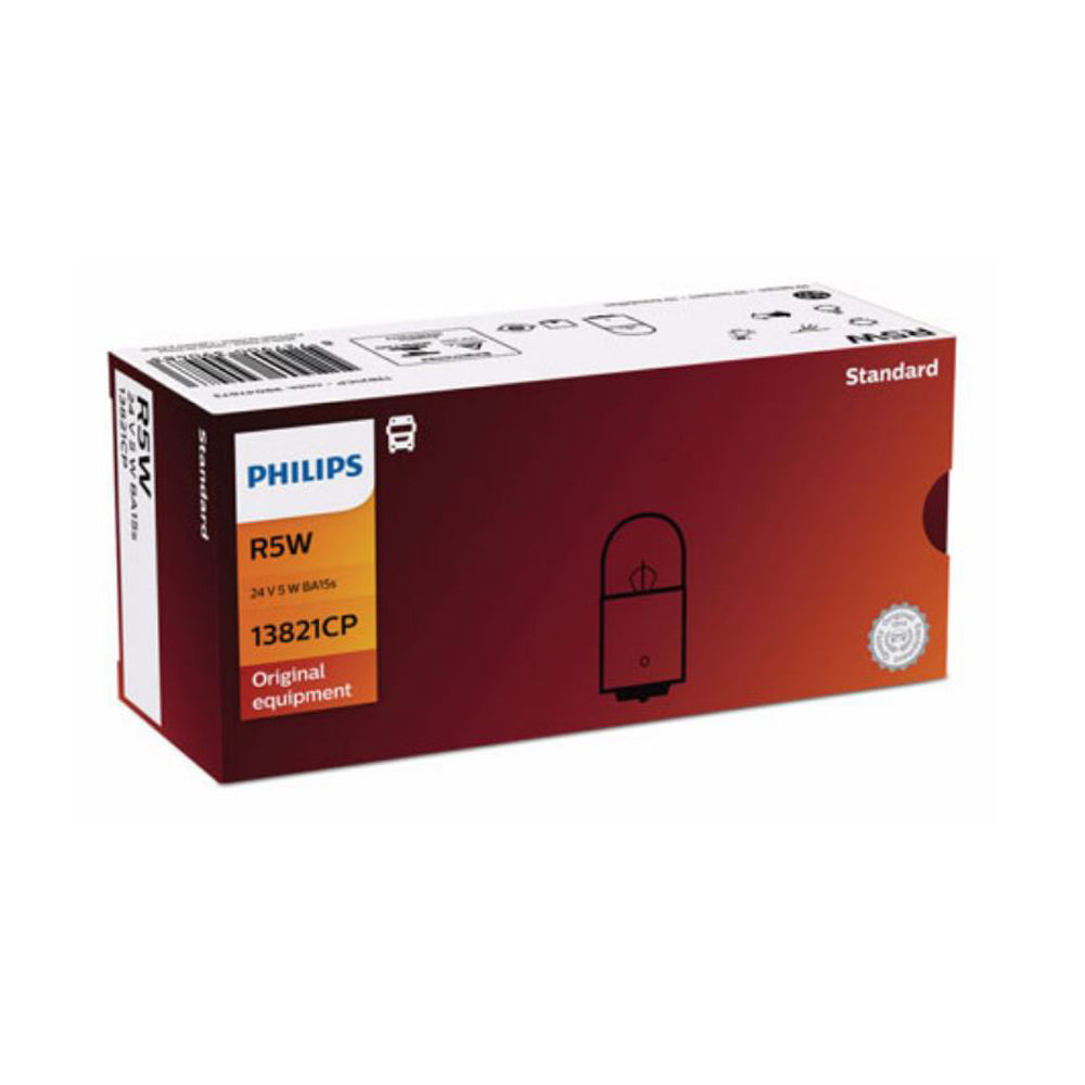 New Philips Globe R5W 24V 10Pack (13821Cp)