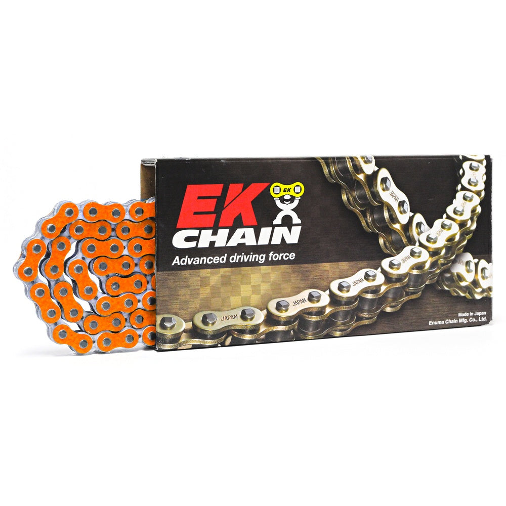 EK CHAIN AND SUPERSPROX 428 H/D Motocross Orange Chain 136L 14-428SHDR07-136 | Australian Moto Spares