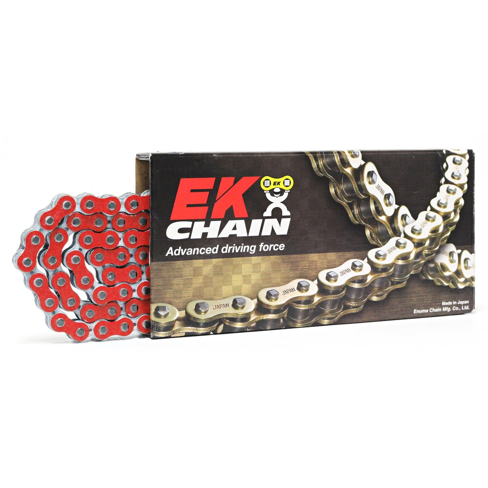EK CHAIN AND SUPERSPROX 520 Heavy Duty Motocross Red Chain 120L 14-520MRD704-120 | Australian Moto Spares