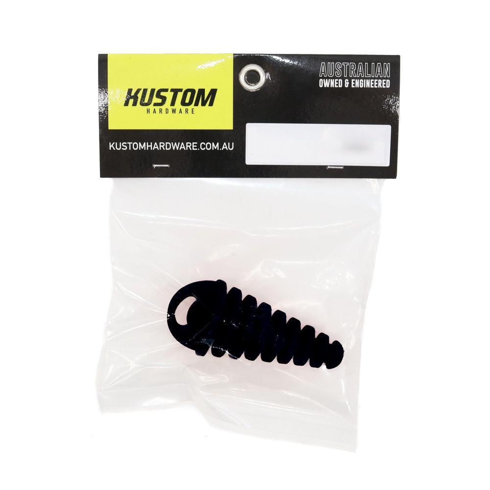 New KUSTOM HARDWARE Exhaust Plug Rubber Black - 35mm 17-EPR02-35 | Australian Moto Spares