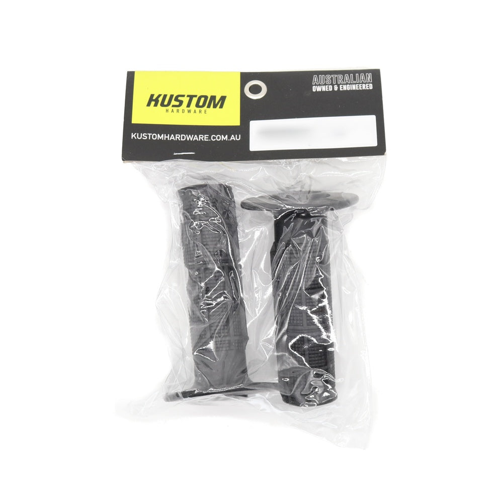 New KUSTOM HARDWARE Grip MX2 - Black 17-GMX-02 | Australian Moto Spares