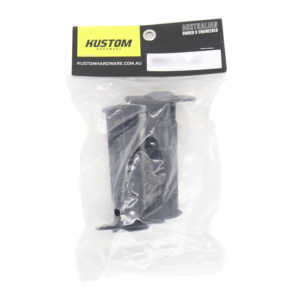 New KUSTOM HARDWARE Grip XR - Black 17-GXR-02 | Australian Moto Spares