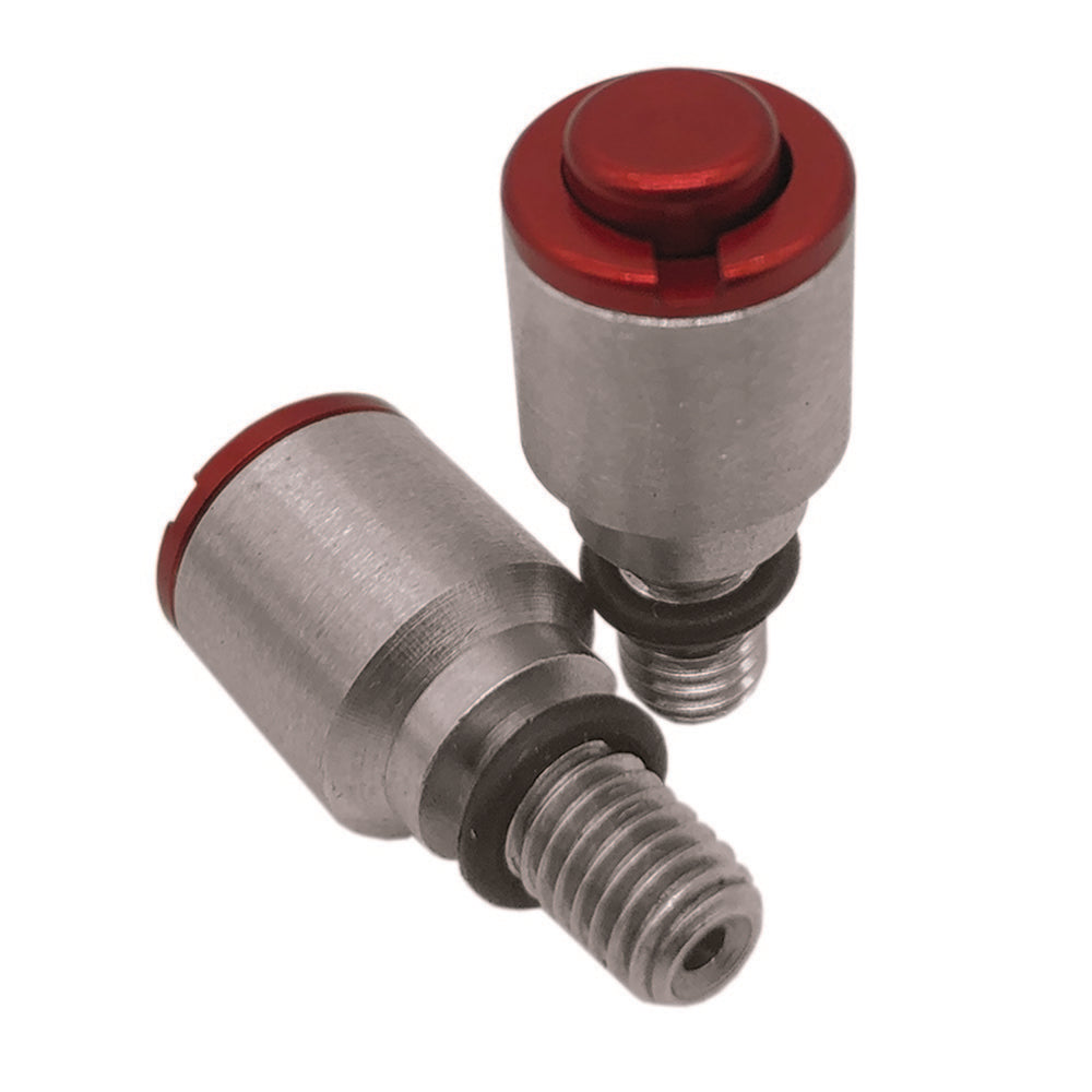 KUSTOM HARDWARE Mini Fork Bleeder M5*0.8 - Showa, Kayaba, WP - Red 17K-MFB51-04