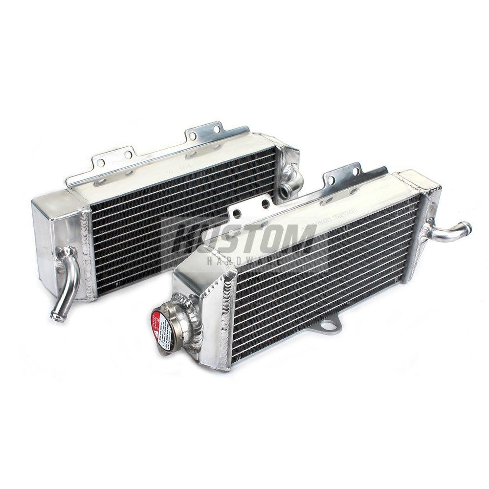 KUSTOM HARDWARE Radiator Set For YAMAHA WR426F, WR450F, YZ426F, YZ450F 17K-R014S | Australian Moto Spares