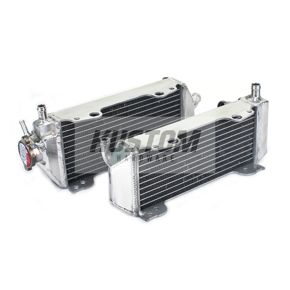 New KUSTOM HARDWARE Radiator Set For SUZUKI RM125 17K-R062S | Australian Moto Spares