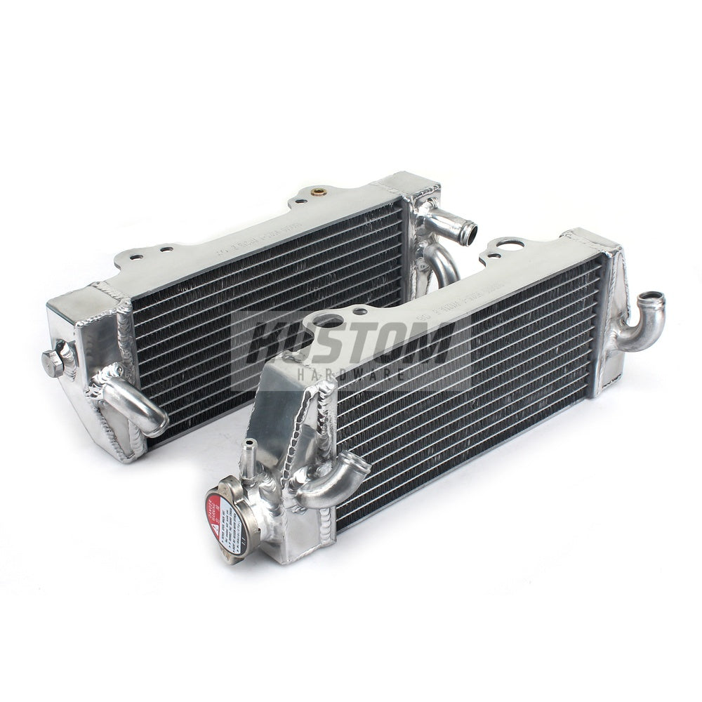 KUSTOM HARDWARE Radiator Set For KTM 250 SX, 250 EXC, 300 EXC, 380 SX 17K-R070S | Australian Moto Spares