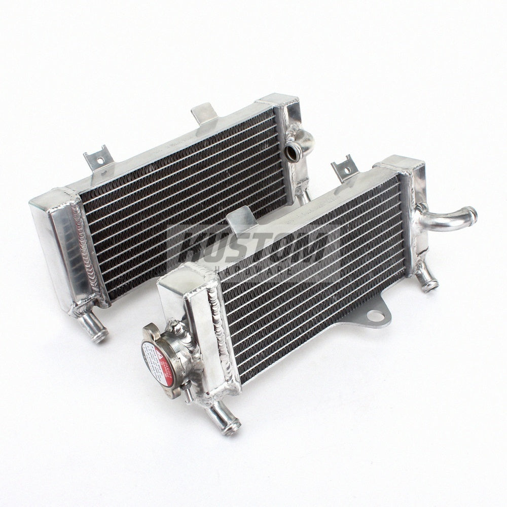 New KUSTOM HARDWARE Radiator Set For HONDA CRF250R 17K-R075S | Australian Moto Spares