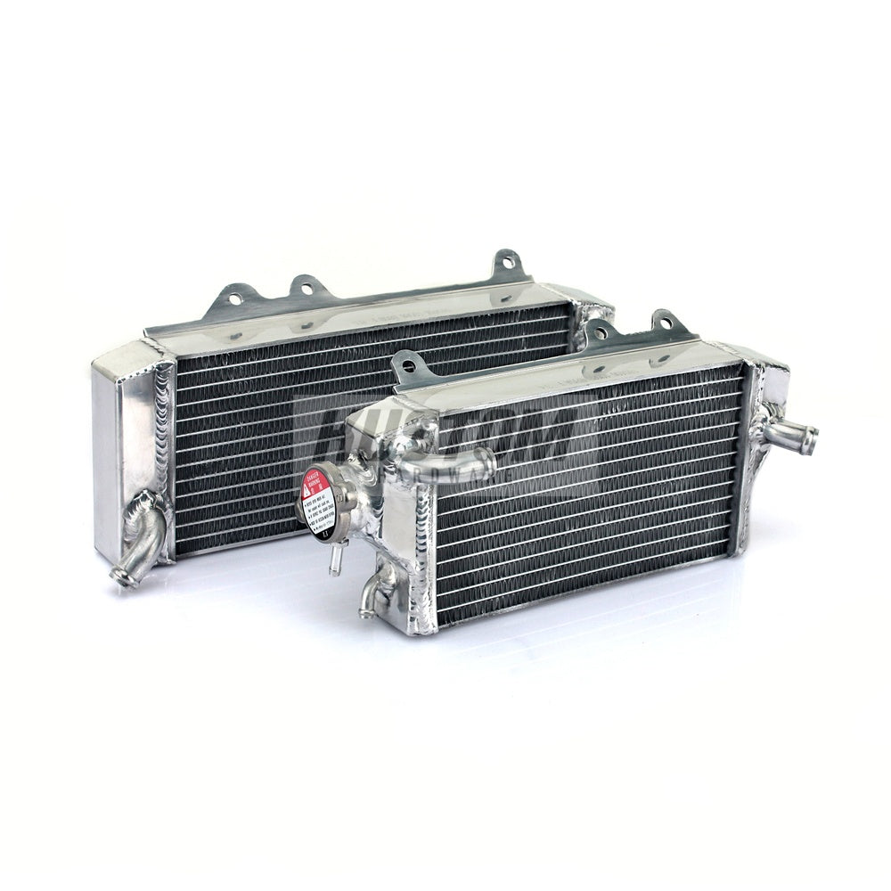 New KUSTOM HARDWARE Radiator Set For KAWASAKI KX450F 17K-R124S | Australian Moto Spares