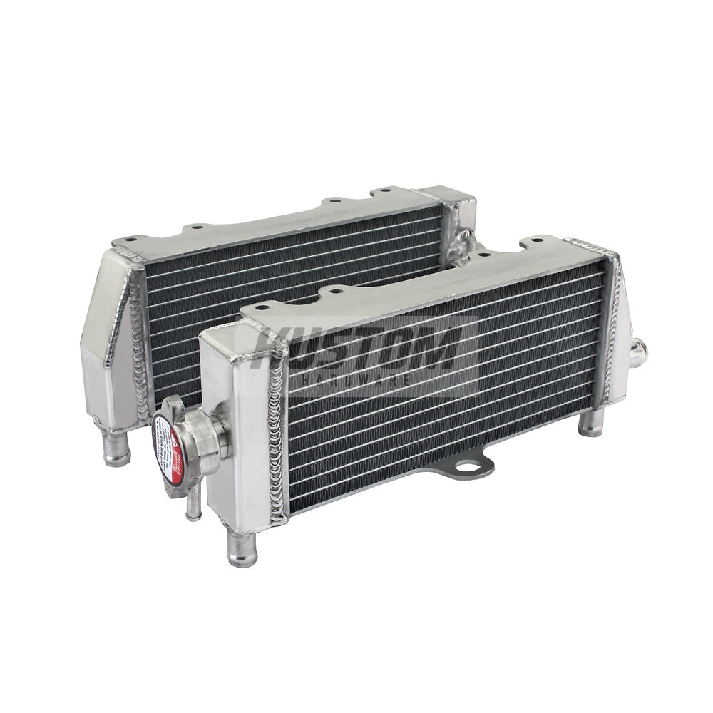 New KUSTOM HARDWARE Radiator Set For YAMAHA YZ250, WR250 17K-R142S | Australian Moto Spares