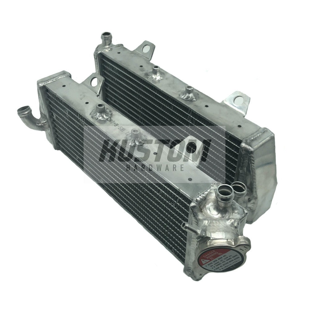 New KUSTOM HARDWARE Radiator Set For HUSQVARNA, KTM 17K-R146S | Australian Moto Spares