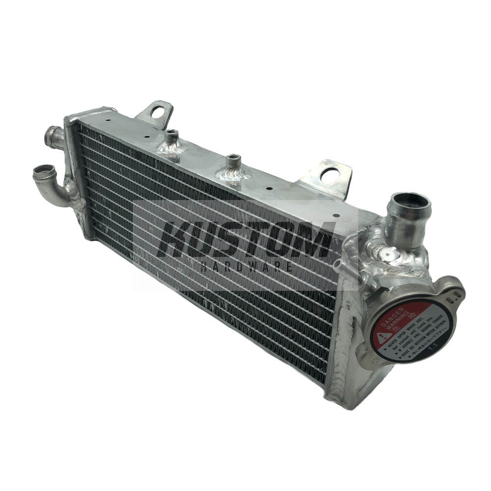 New KUSTOM HARDWARE Radiator - Right For GAS-GAS, HUSQVARNA, KTM 17K-R164R | Australian Moto Spares