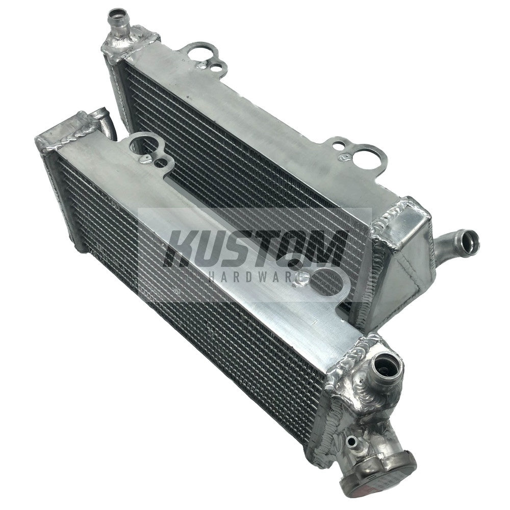 New KUSTOM HARDWARE Radiator Set For SHERCO 250 SE-R 2T, 300 SE-R 2T 17K-R169S