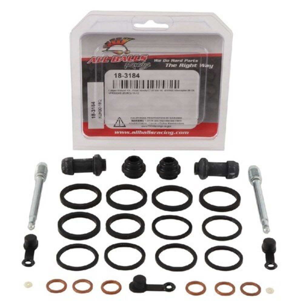 New ALL BALLS Front Brake Caliper Rebuild Kit For HONDA 18-3184 | Australian Moto Spares