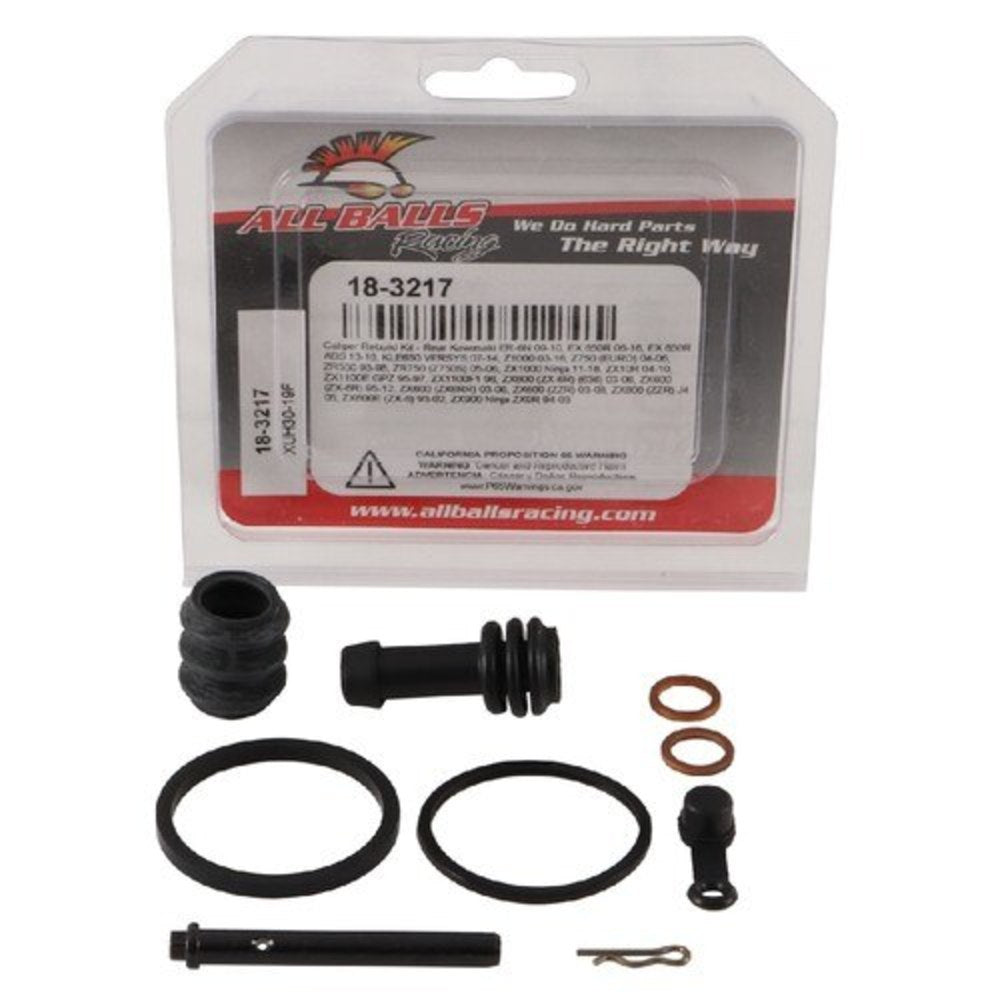 New ALL BALLS Rear Brake Caliper Rebuild Kit For KAWASAKI 18-3217 | Australian Moto Spares