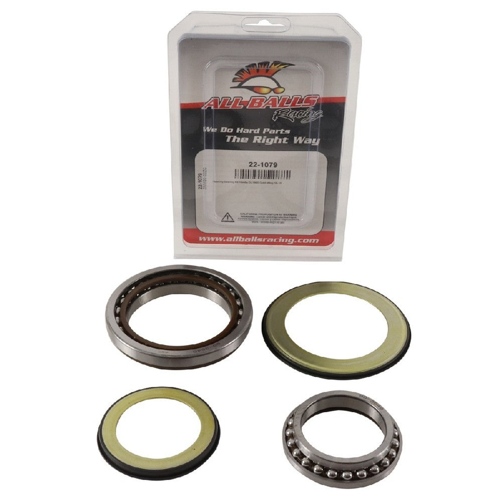 New ALL BALLS Steering Bearing & Seal Kit For HONDA GL1800 GOLDWING 22-1079
