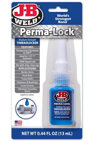 New J-B WELD Oem Approved Perma-Lock Blue Threadlocker Mid Strength 13ml 24213 | Australian Moto Spares