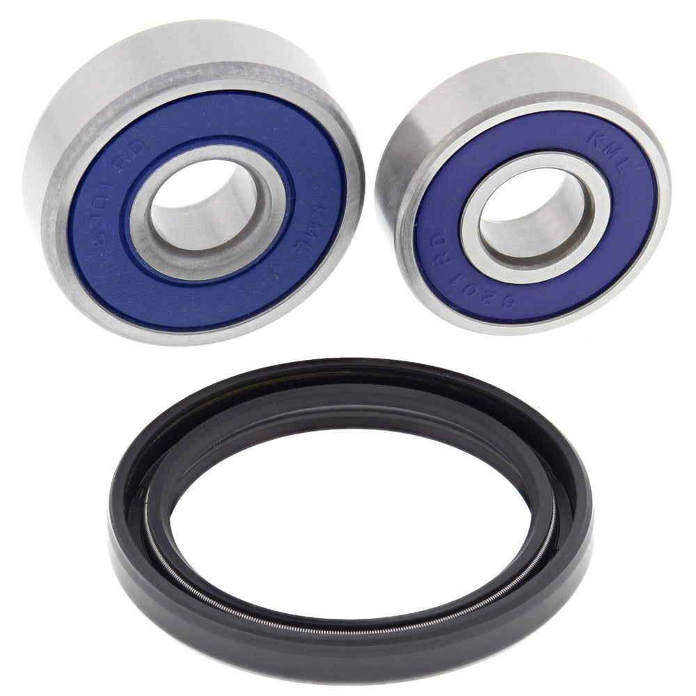 New ALL BALLS Front Wheel Bearing Kit For KAWASAKI KDX175 25-1184