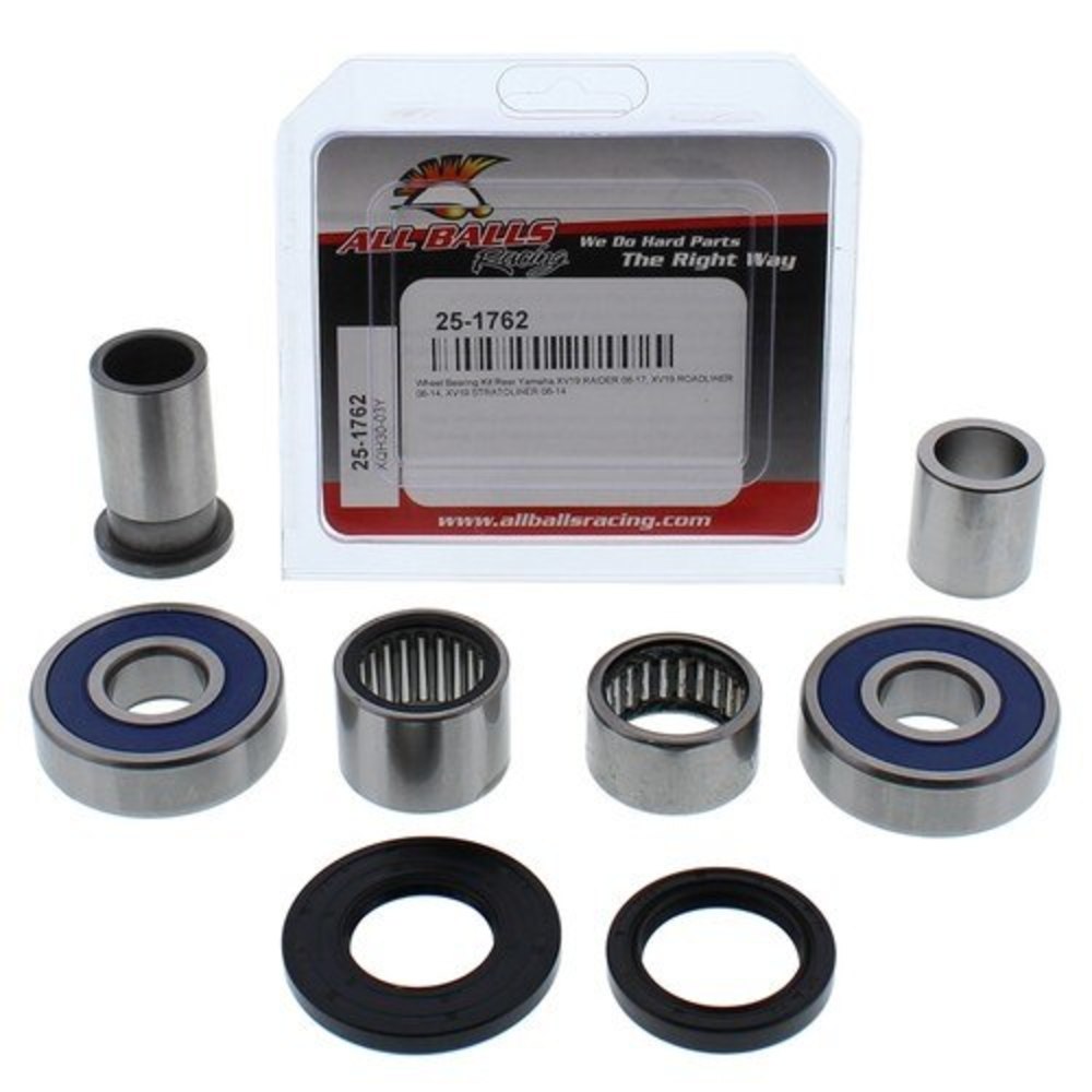 New ALL BALLS Rear Wheel Bearing Kit For YAMAHA XV1900 25-1762 | Australian Moto Spares