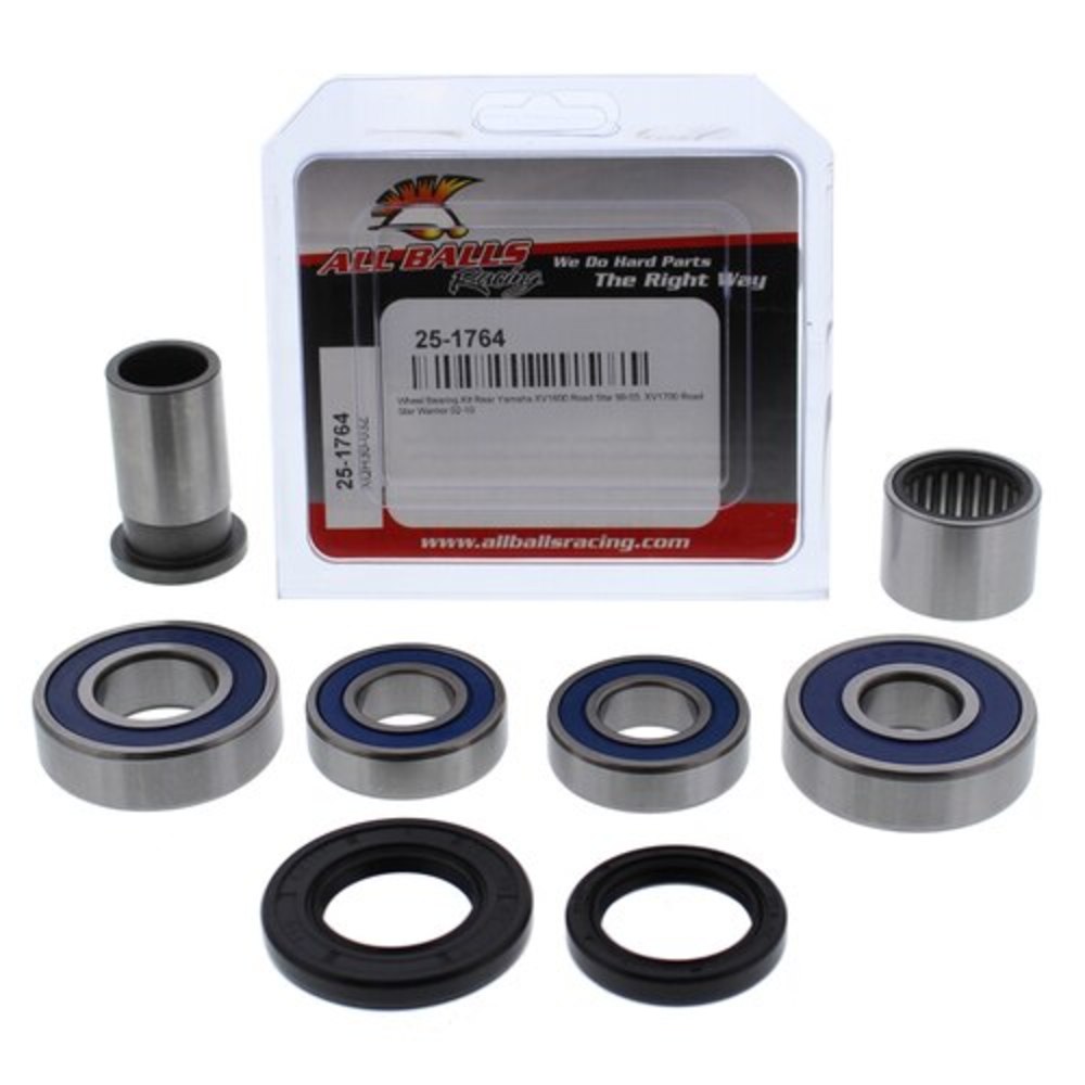 New ALL BALLS Rear Wheel Bearing Kit For YAMAHA 25-1764 | Australian Moto Spares