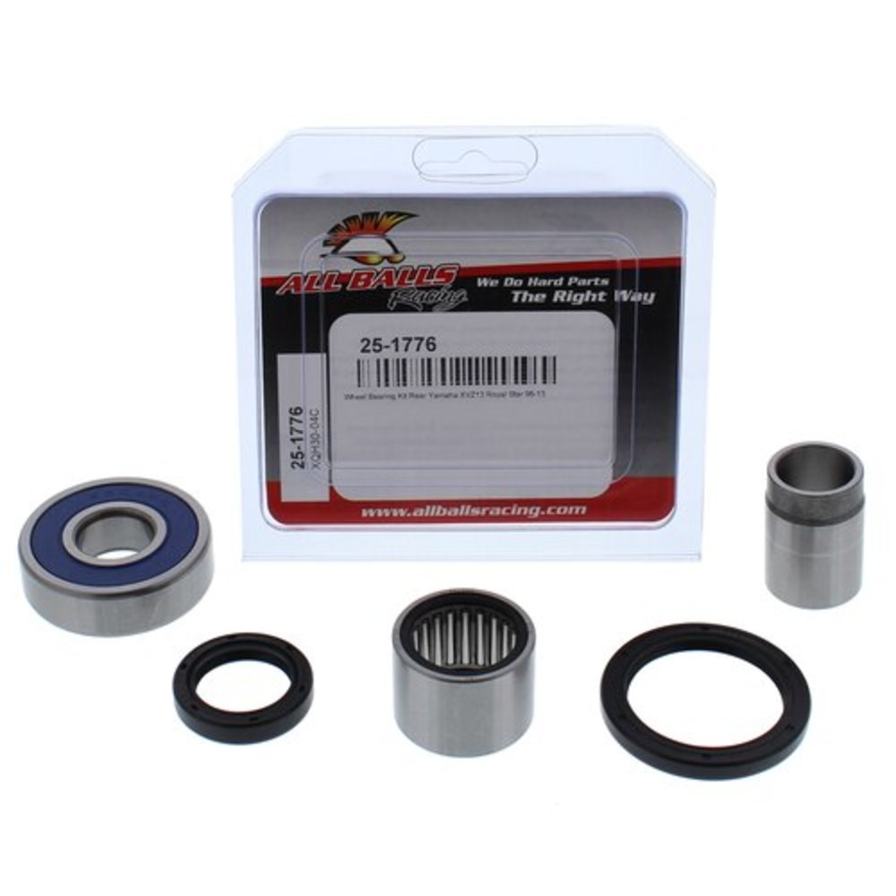 New ALL BALLS Rear Wheel Bearing Kit For YAMAHA XVZ1300 ROYAL STAR 25-1776