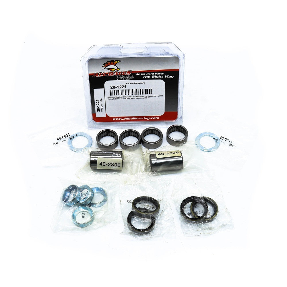 New ALL BALLS Swingarm Bearing & Seal Kit For GAS-GAS ES 700, SM 700 28-1221 | Australian Moto Spares