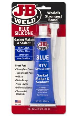 New J-B WELD Blue Silicone Gasket Maker & Sealant RTV Set time 1H 85G 31316 | Australian Moto Spares