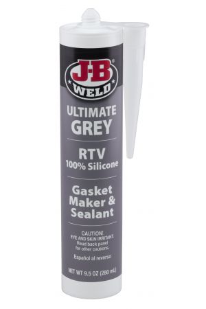 New J-B WELD Ultimate Grey Gasket Maker & Sealant Silicone Cartridge 280ml 32927 | Australian Moto Spares