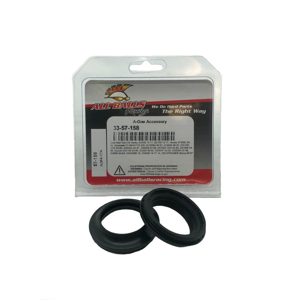New ALL BALLS Fork Dust Seal Kit 33-57-158