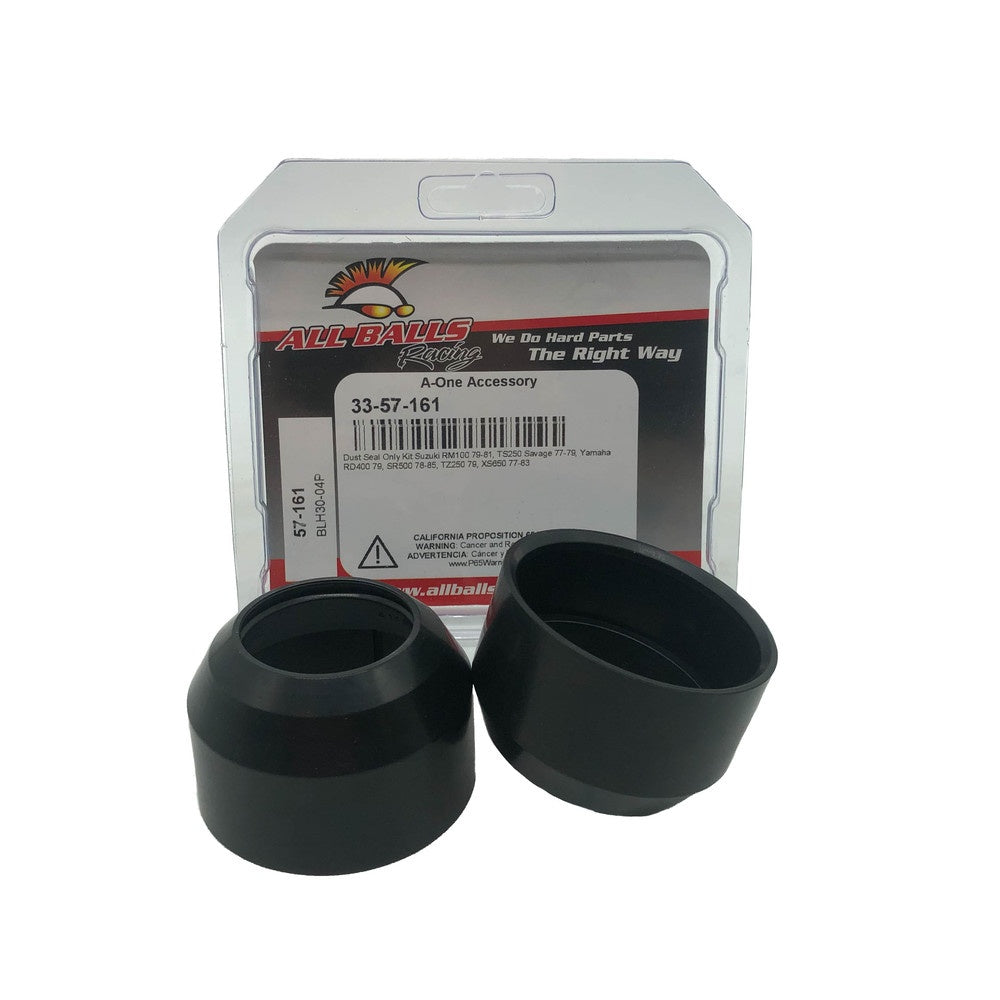 New ALL BALLS Fork Dust Seal Kit For SUZUKI RM100 33-57-161