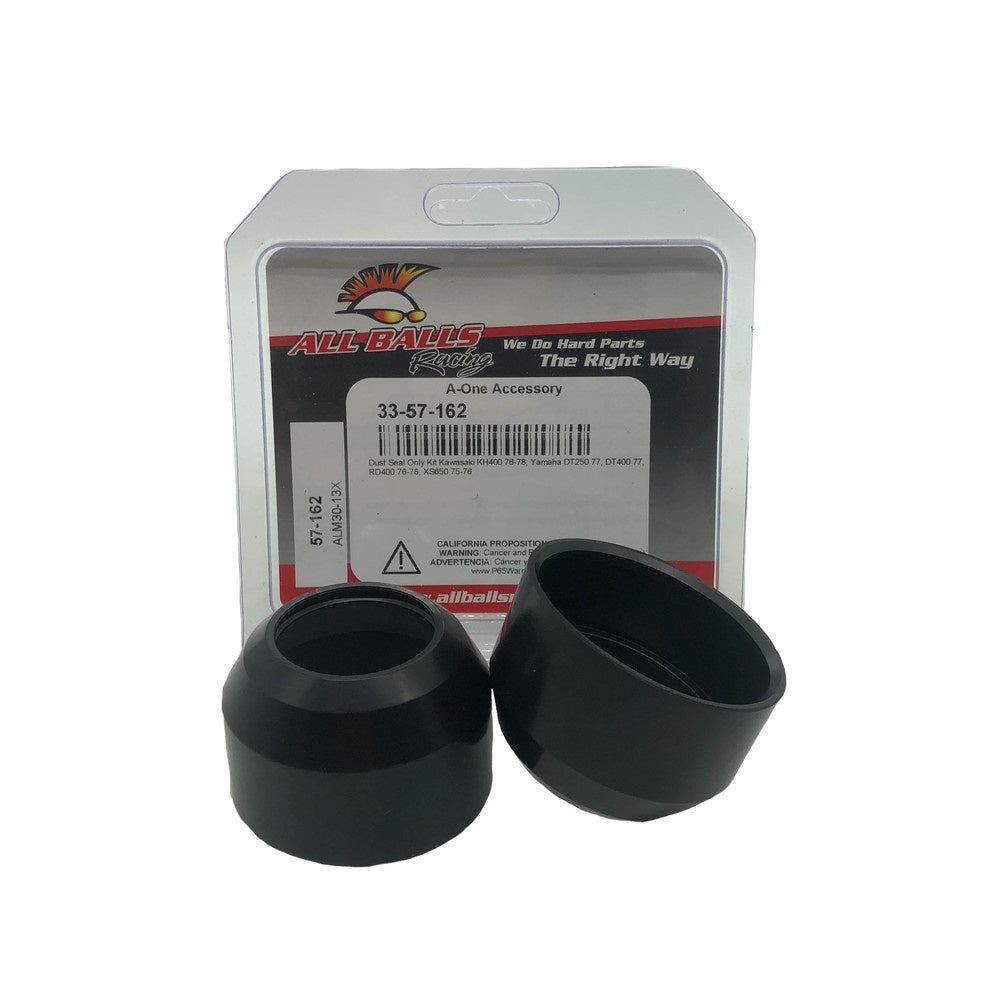 New ALL BALLS Fork Dust Seal Kit For YAMAHA RD400, DT250, DT400 33-57-162 | Australian Moto Spares