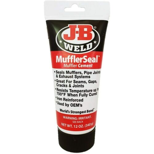 New J-B WELD Muffler Pipe and Exhaust Connection Seal Cement 340G 37912 | Australian Moto Spares
